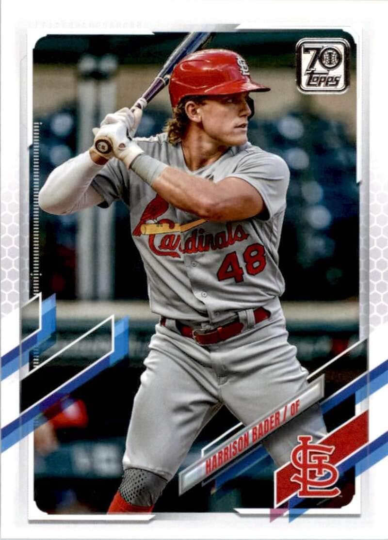 2021 Topps #286 Harrison Bader NM-MT St. Louis Cardinals Baseball