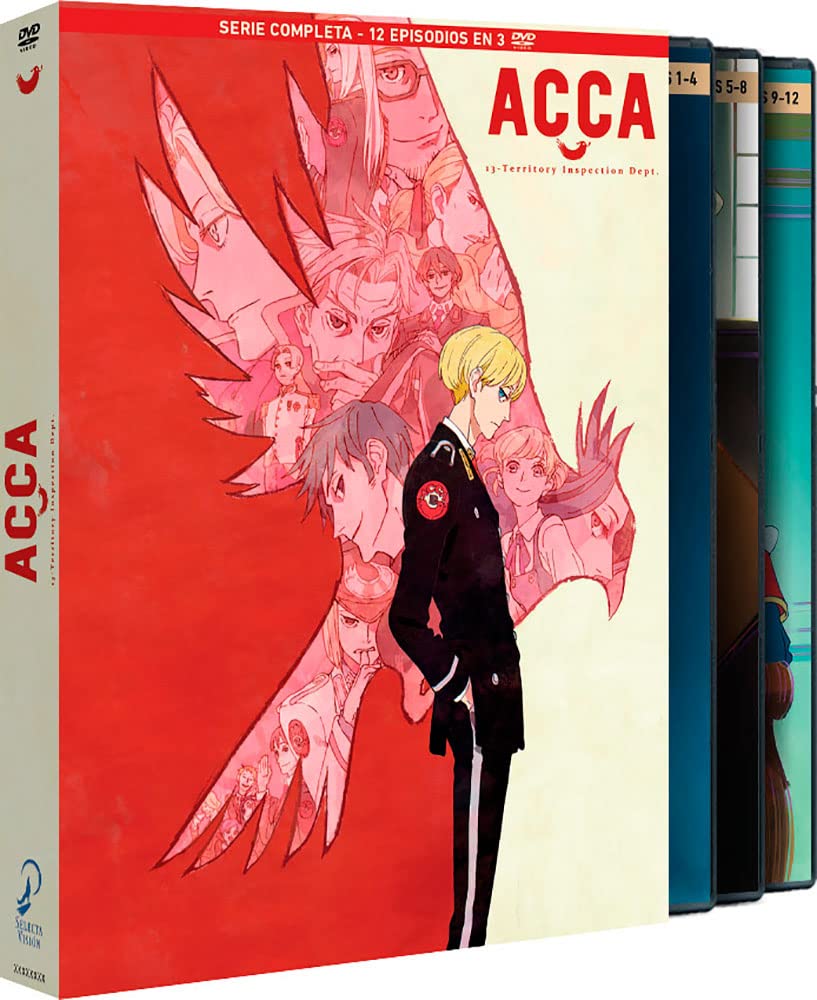 Acca 13 Episodios 1 A 12 DVD estuche de discos para reproducción local