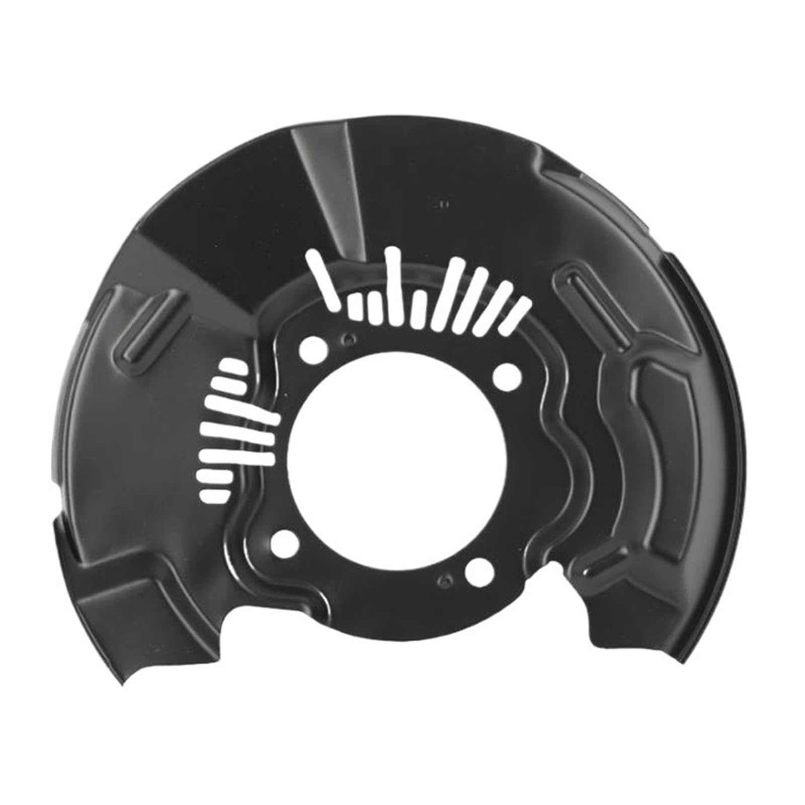 Bremsscheibenschutz Auto Vorne Disc Bremse Staub Abdeckung Schild Platte Fit Für Toyota Hilux 2004-2012 Fortuner 2011-2021(Black Left Front)