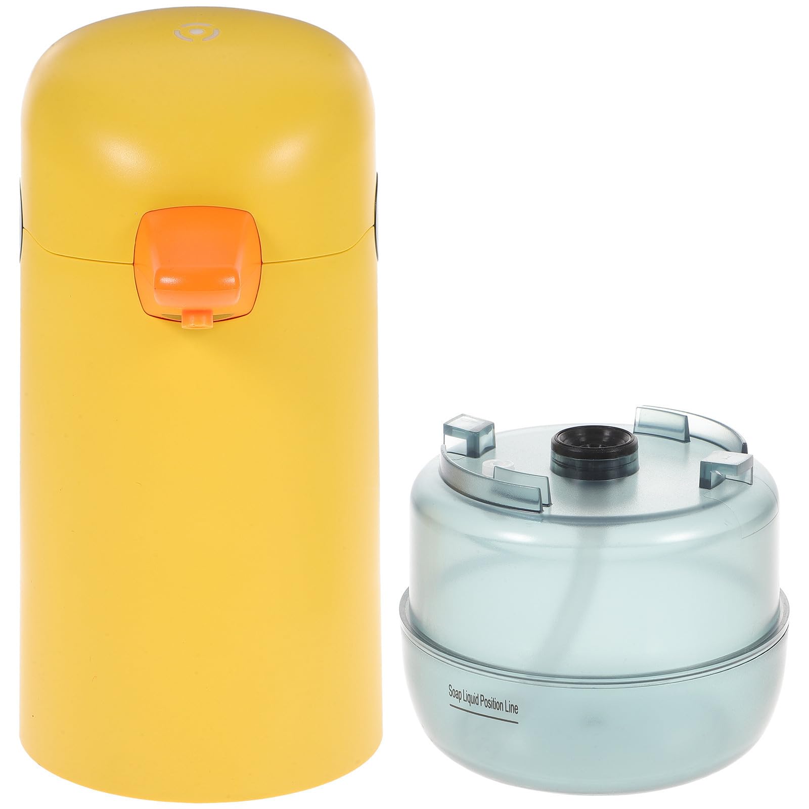 ifundom Dispensador de Jabón Automático Amarillo de 220ml Abs