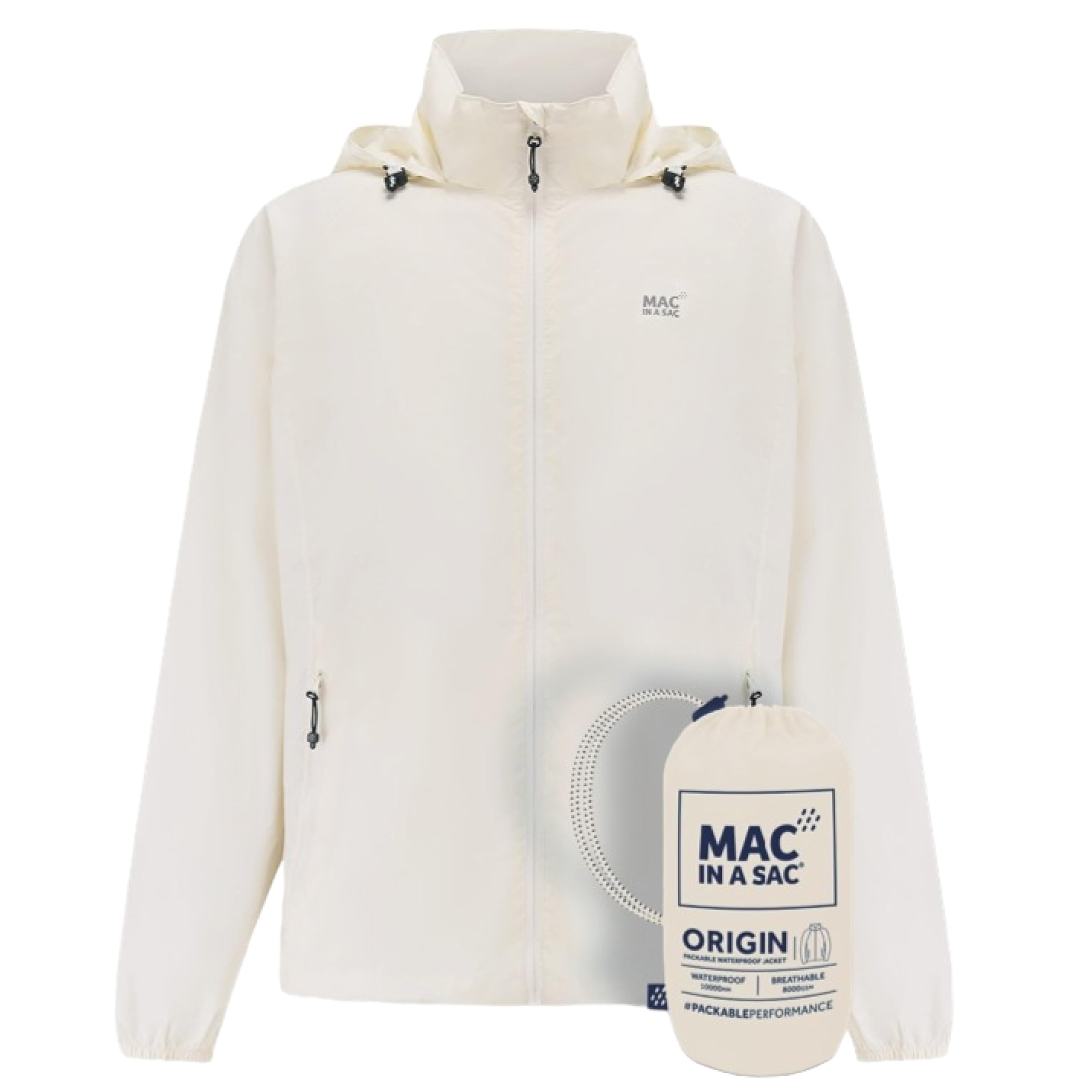 Mac in a SacMen's Origin II - Waterproof Packable Jacket Waterproof Jacket