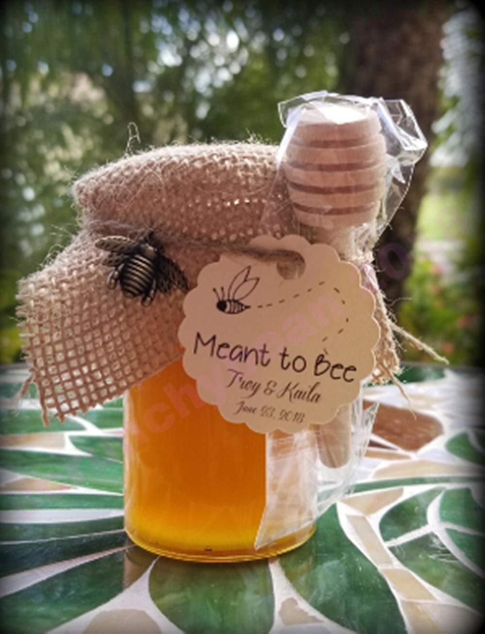 100 Stuks Jam Doily Kerstset Met Jutegaren, Labels En Elastieken - Perfect Voor Inmaakpotten