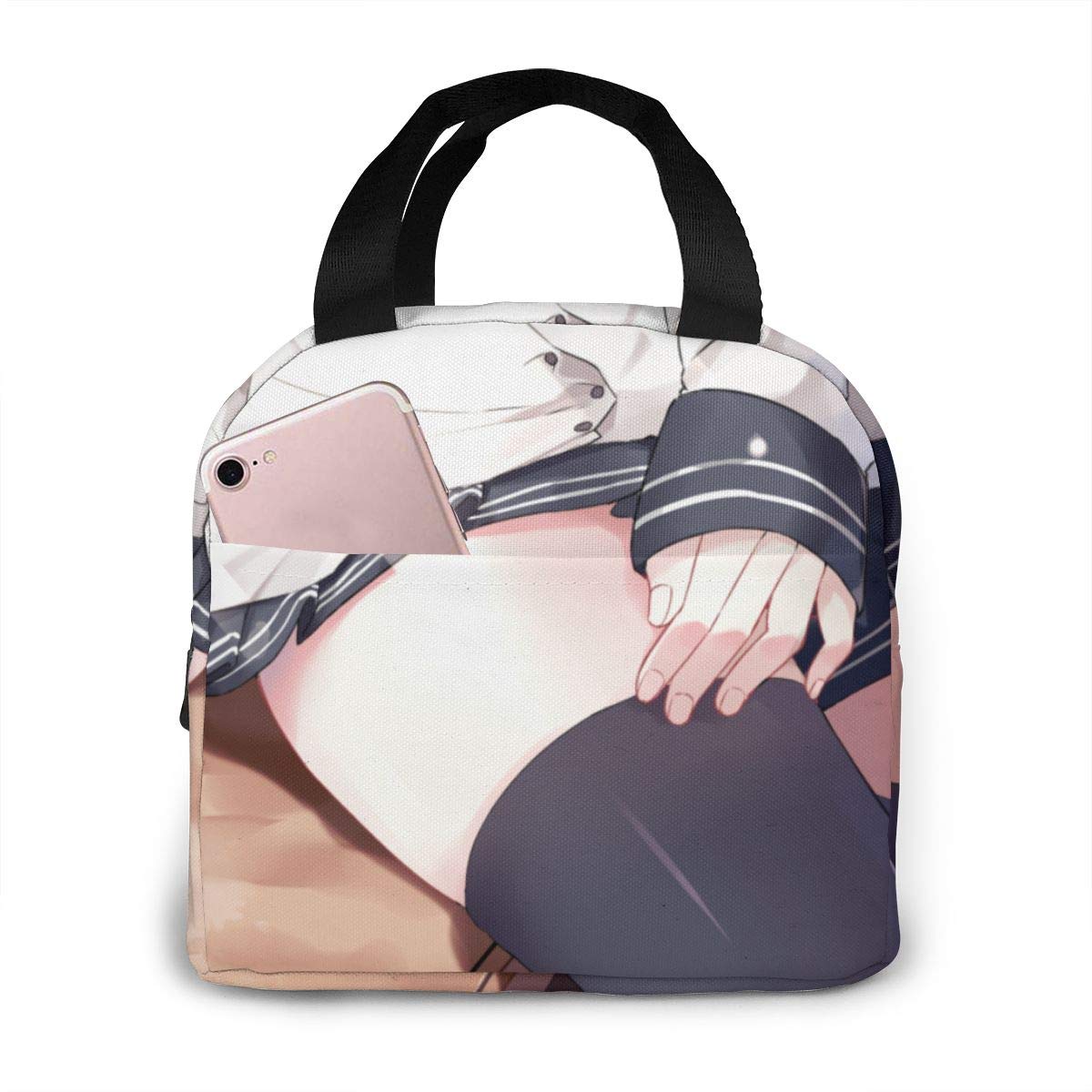 Amazon.co.jp: 新品☆響 ひびき 絶対領域 弁当袋 20x21cm ハンドバッグ 