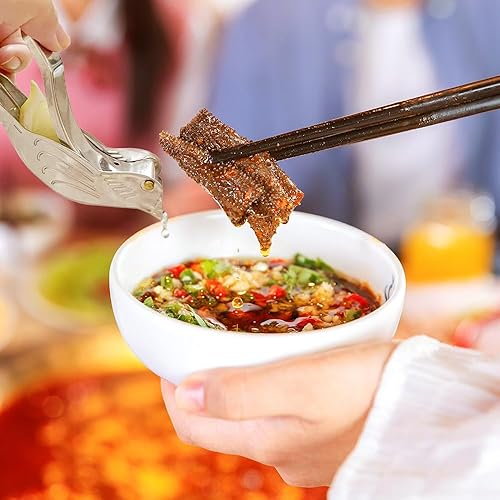 Miniatura 8 de Exprimidor de limón manual de pescado, exprimidor de limón de acero inoxidable de grado alimenticio, exprimidor de limón en forma de pescado,