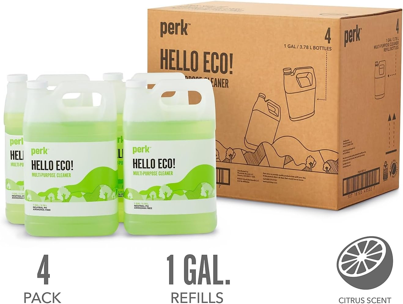 807721 All Purpose Cleaner Refill Ready To Use 1 Gallon (Seb641001-A-Cc)