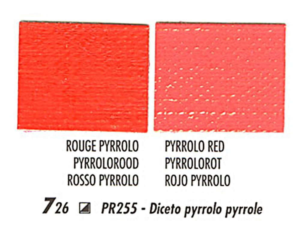 Blockx 212726BXC - Huile Rouge Pyrrolo - 20ml tube, Red - Image 2