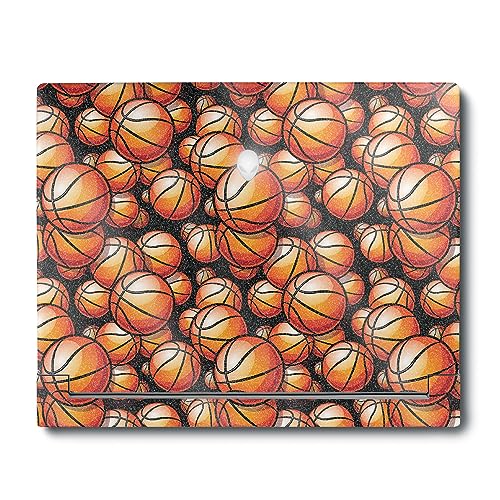 MightySkins Glossy Glitter Skin Compatible With Alienware X16 R1 (2023) Full Wrap Kit - Basketball Life | Protective Durable High-Gloss Glitter Finish | Easy To Apply & Change Styles | Made in the USA
