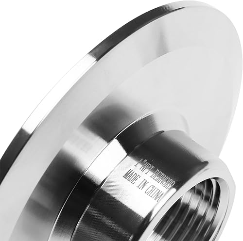 Miniatura 5 de DERNORD Tri abrazadera sanitaria de 3 pulgadas a trío hembra NPT de 1 pulgada (1 pulgada NPT hembra (3 pulgadas Tri-abrazadera))