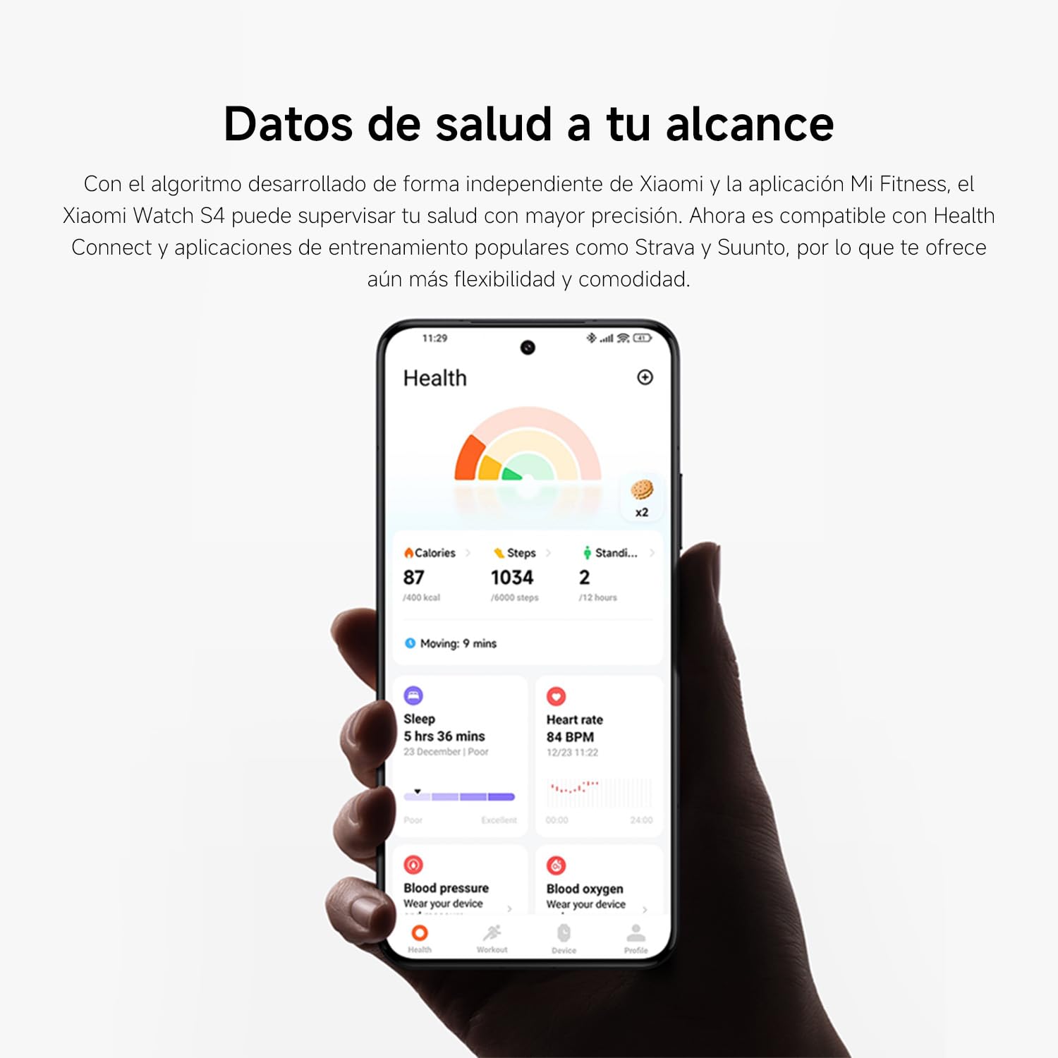 XIAOMI Watch S4, Versión Bluetooth, Modo Deportivo Profesional avanzado, Bisel de Cambio rápido 2.0, Pantalla AMOLED 1.43 Pulgadas Circular, Monitor Frecuencia Cardíaca y Sueño, Negro
