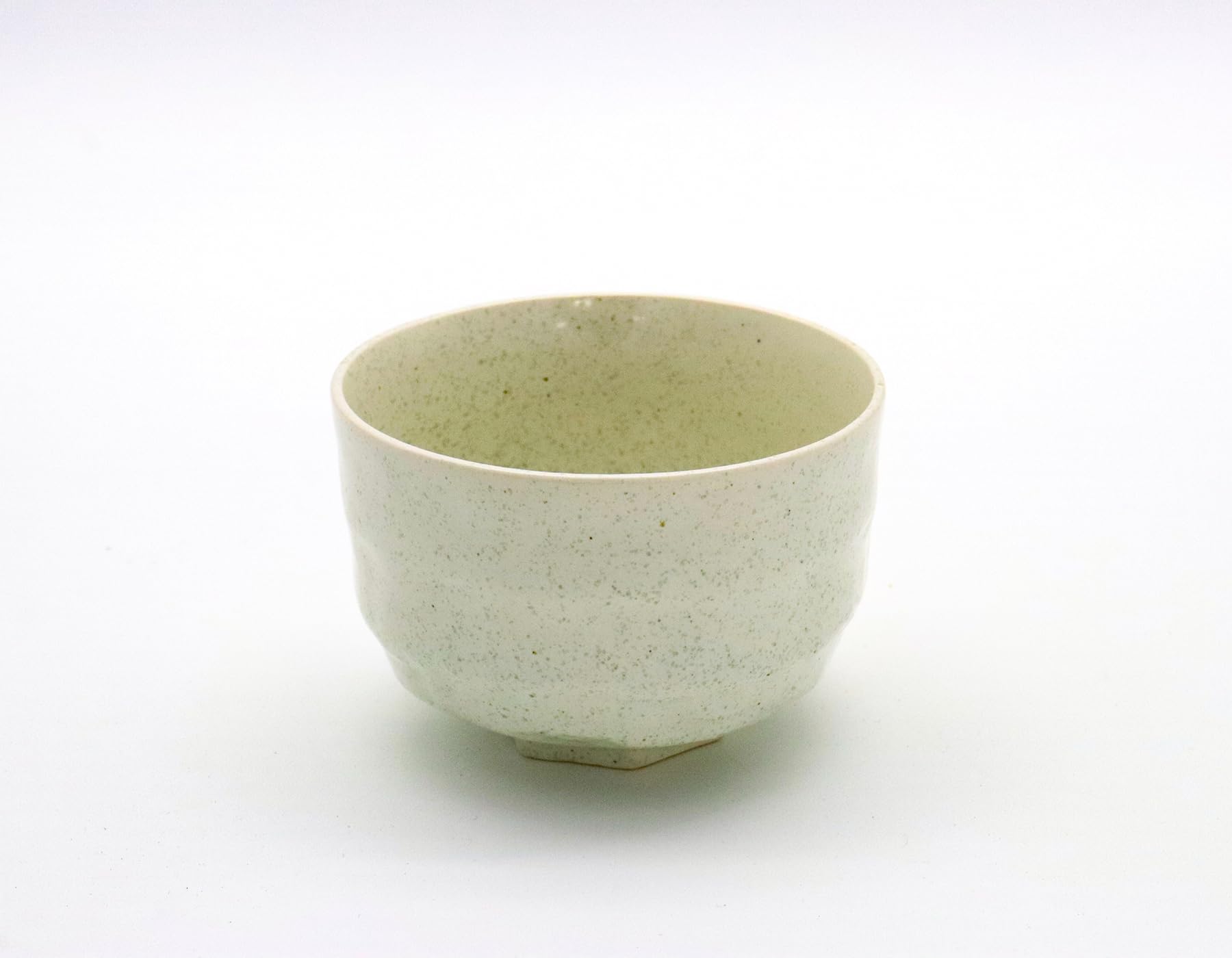 Mino Ware Matcha Bowl Chawan Deep White Porcelain 15oz Made in Japan