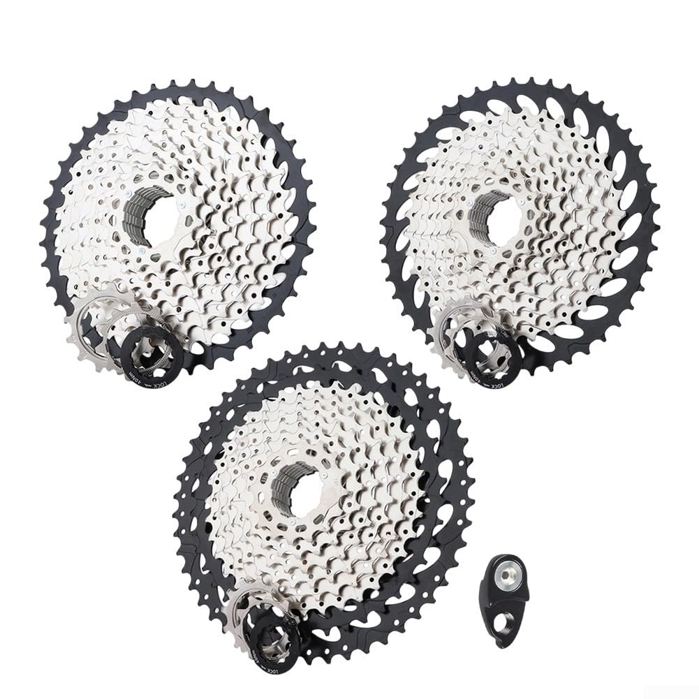 Mountainbike 10-Gang-Gruppe, Einzel-Kettenblatt-Antriebsset, 32T, 34T, 36T, Kurbelgarnitur, 42T Kassette, hohles Aluminium-Kurbelarm-Set, MTB-Gangschaltung, Schaltwerk
