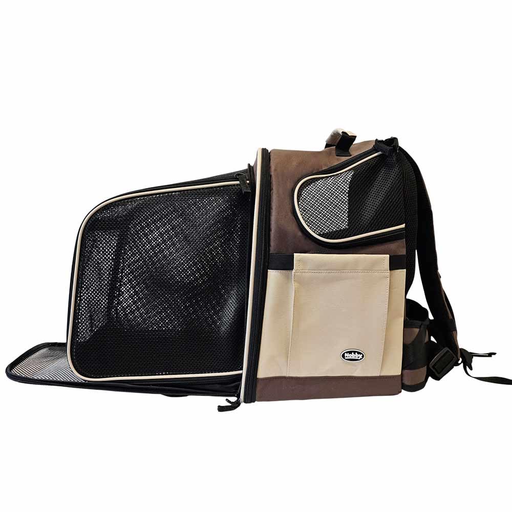 Nobby Rucksack Extend braun 32 x 28 x 41 cm