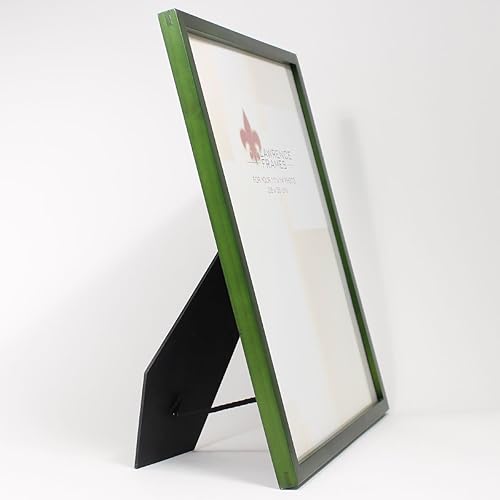 Vista 295 de Lawrence Frames Marco de fotos de madera de nogal, colección de galería, nogal claro, 2.5 x 3.5 pulgadas