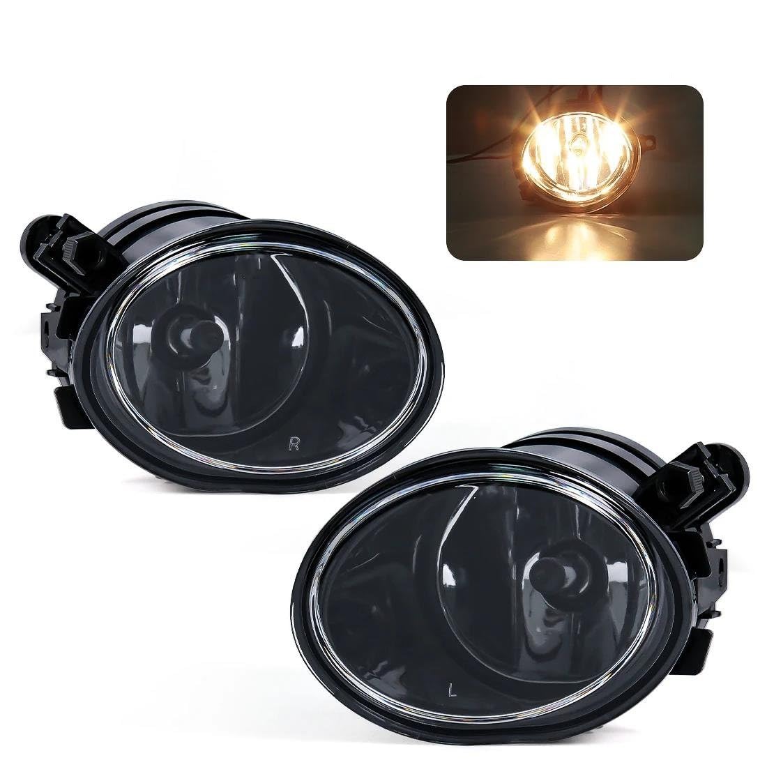 BENSIL Luces Antiniebla De Coche, Bombillas Delanteras De Conducción Para B&MW M5 E39 2001-2003 M3 E46 2002-2006 M3 E46 2002-2005 Montaje de luces de antiniebla(Color:3)