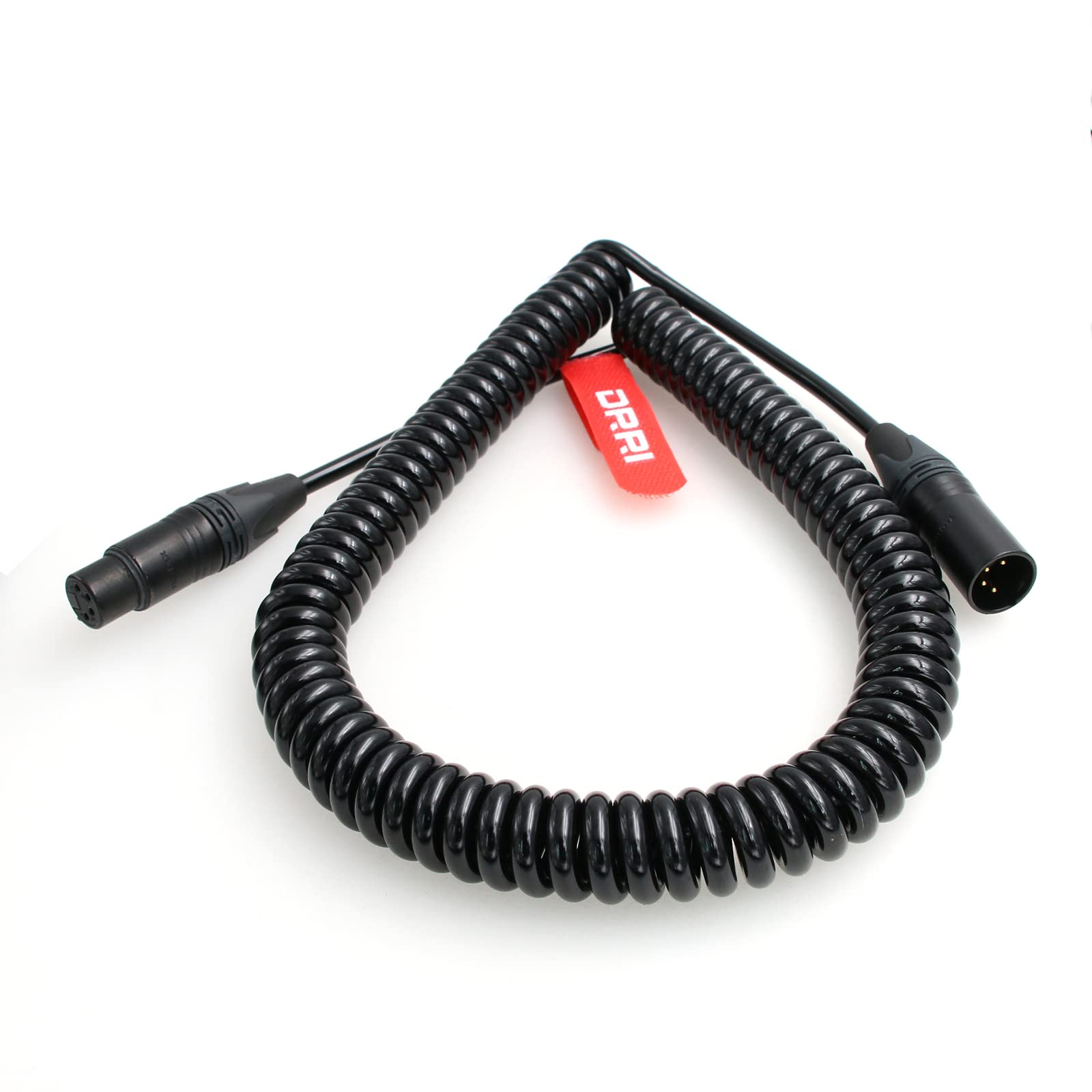 DRRI Original Neutrik 4-Pin XLR Female to 4-Pin XLR Male Power Cable for Panasonics Sony F55/F5 Camera (1M)