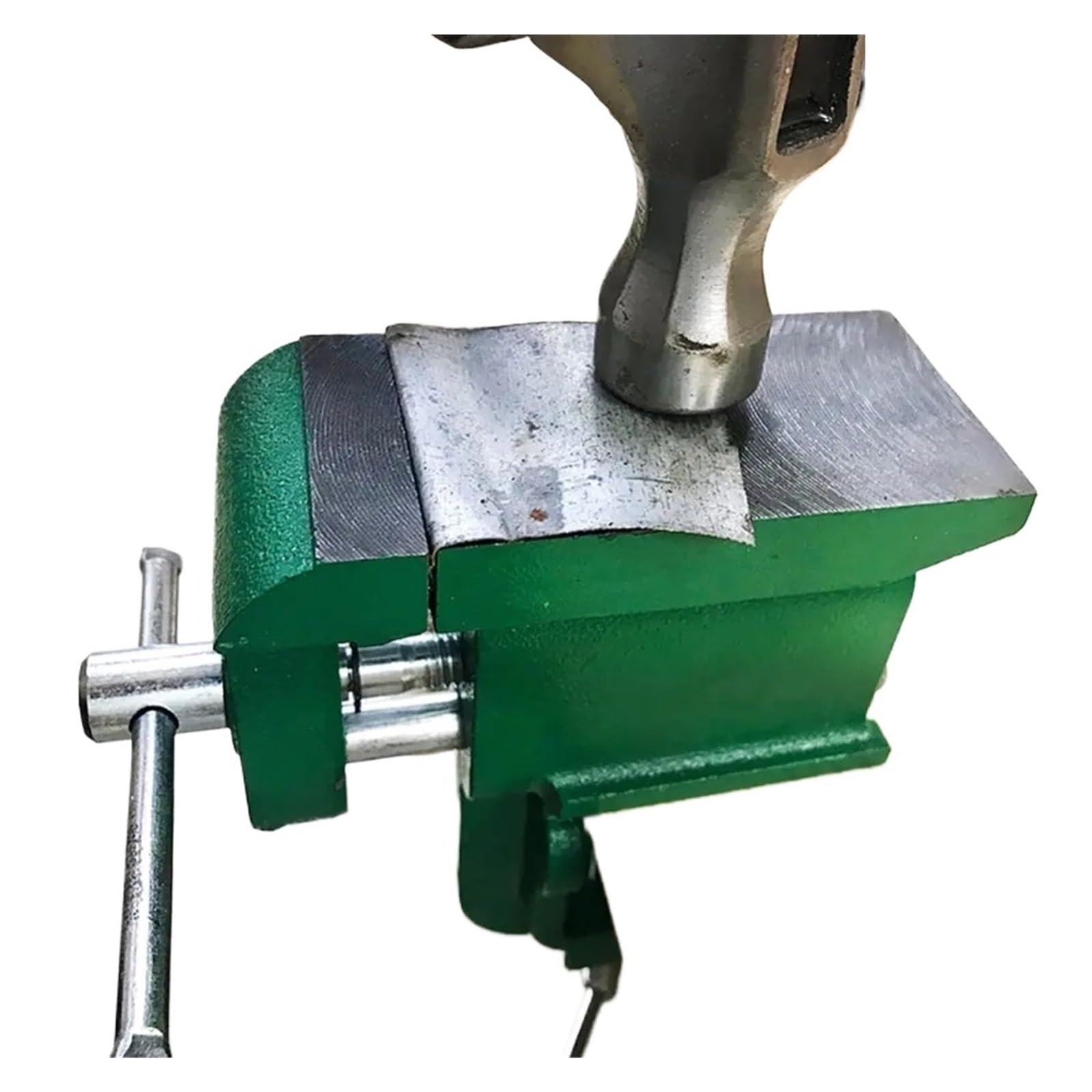 Bapprjj One Color Table Bench Vise Jewelers Hobby Clamp Multifunctional Clamp-On With Large Anvil Hand Supplies