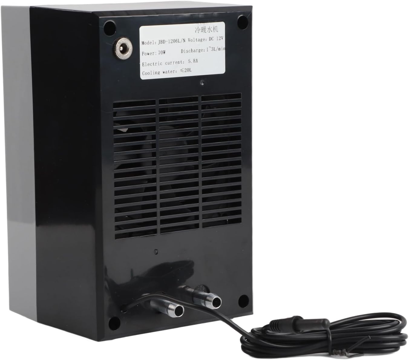 Fafeicy Smart Water Heater Chiller Intelligent Water Temperature Controller Digital Display Heater with ABS Housing for Aquarium Fish Tank Aquaculture (US Plug Pump US Plug 110V)