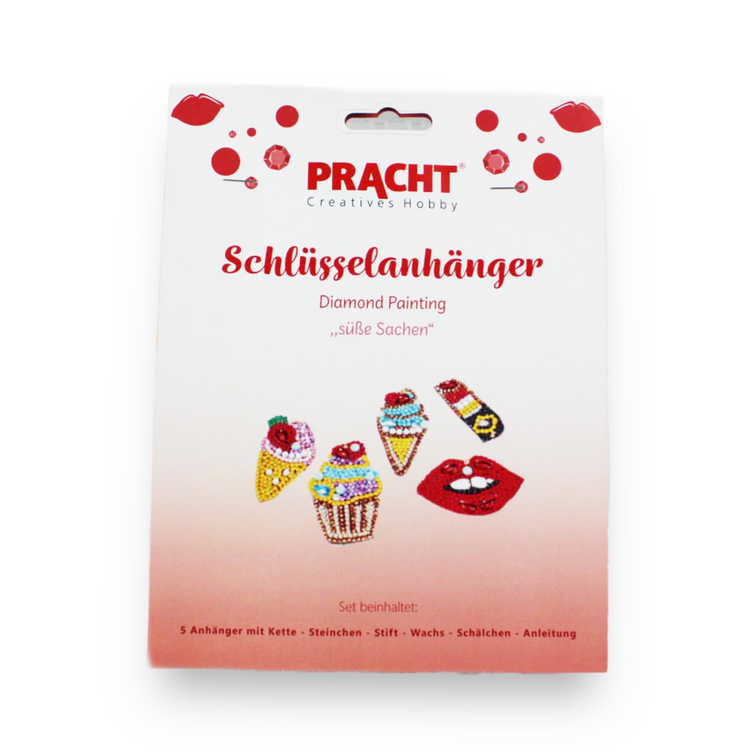Diamond Painting Porte-clés enfants : kit de bricolage strass 5 ans