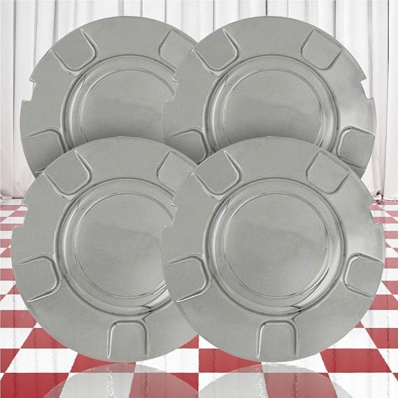 Set of 4 Chrome Center Caps for Ford Expedition 1997-2000