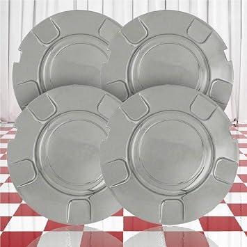 Set of 4 Chrome Center Caps for Ford Expedition 1997-2000