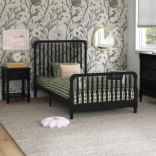Davinci Jenny Lind Twin-Bed with Wood Spindle Posts in Ebony-Mattress Support Slats Included - image 2