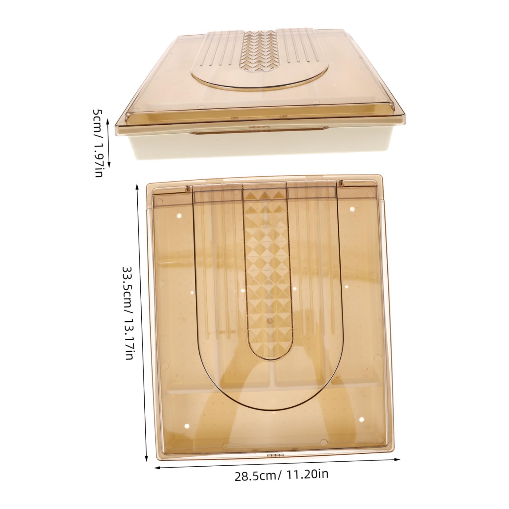 Zerodeko Boîte de Rangement pour Couverts avec Compartiments Organisateur de Tiroir Cuisine pour Couverts Réutilisable et Compact