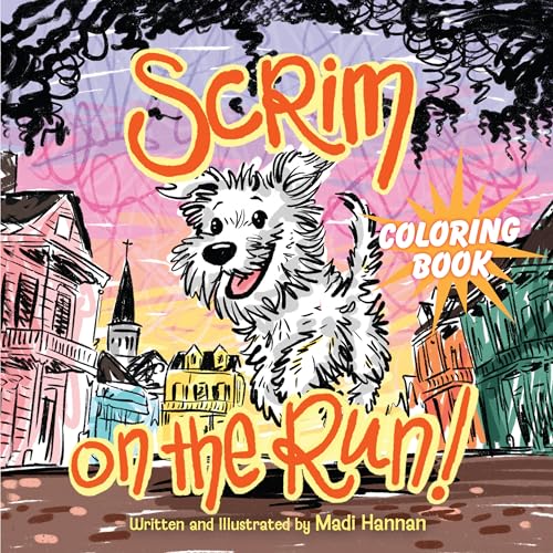 Scrim on the Run! Coloring Book