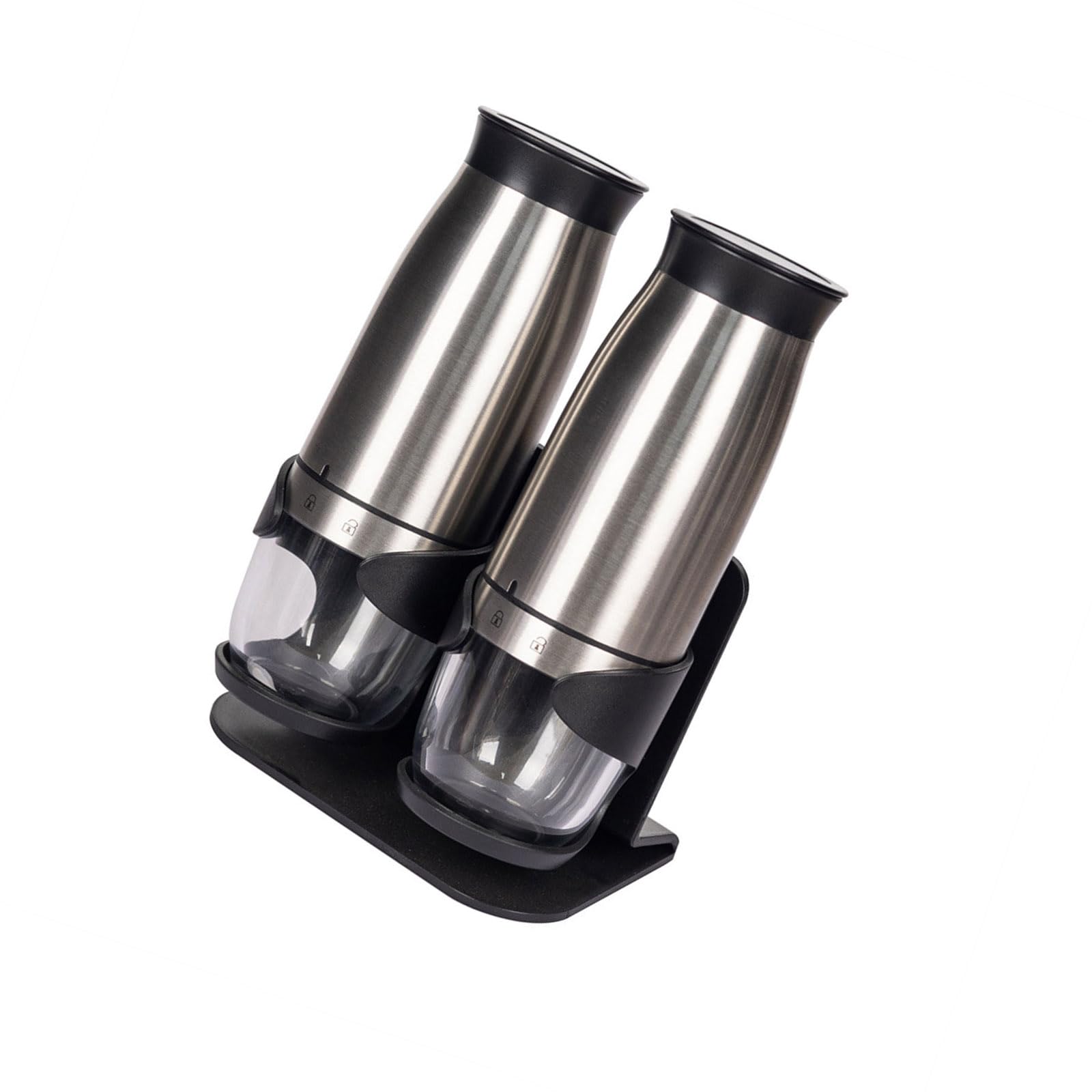 Qisuw Automatic Electric Grinder for Cooking with Proof Design and Touch Operations Grinding Tool Seasoning Grinder