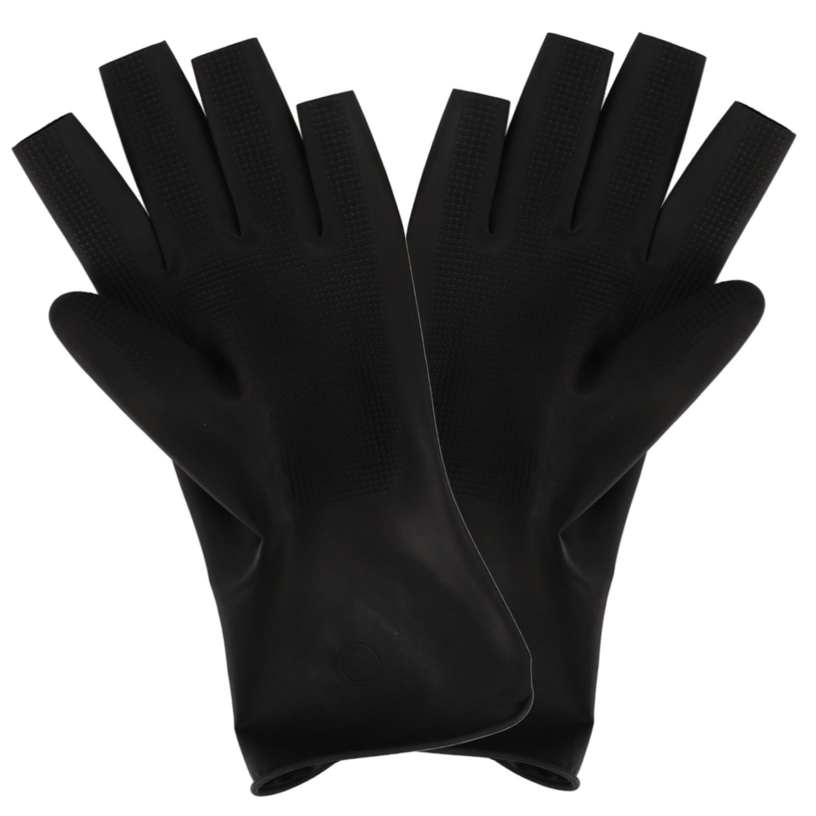 FOMIYES Hair Styling Rubber Gloves Hair Coloring Tools Comfortable Fit Waterproof Gloves