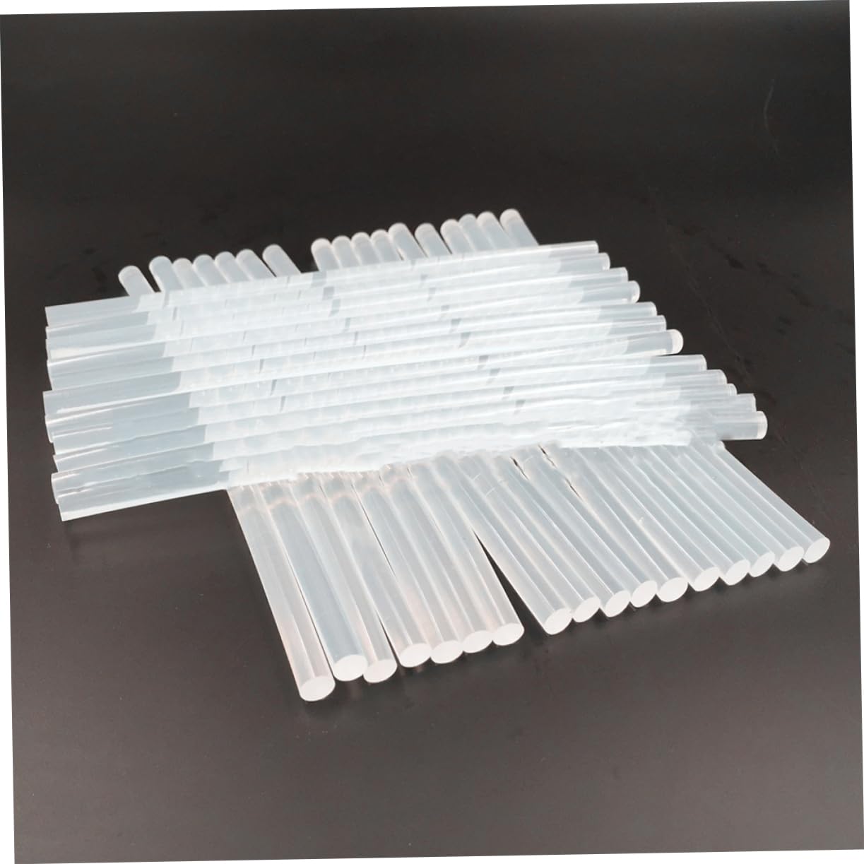jojofuny 100 Piezas Barras de Pegamento Termofusible Transparentes para Manualidades Diy para Casa Oficina y Escuela