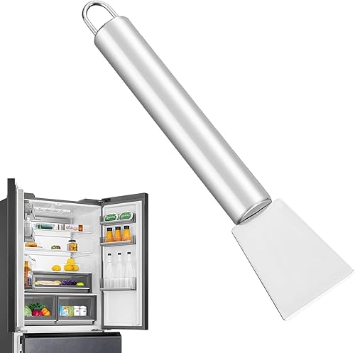 Espátula de limpieza de cocina, espátula de limpieza de cocina de acero inoxidable, espátula de limpieza antiadherente para raspador de cocina,