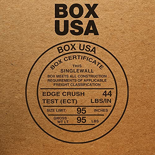 Image of BOX USA Heavy-Duty Boxes, 18 inch x 18 inch x 18 inch, Kraft (Pack of 20) (BHD1818)