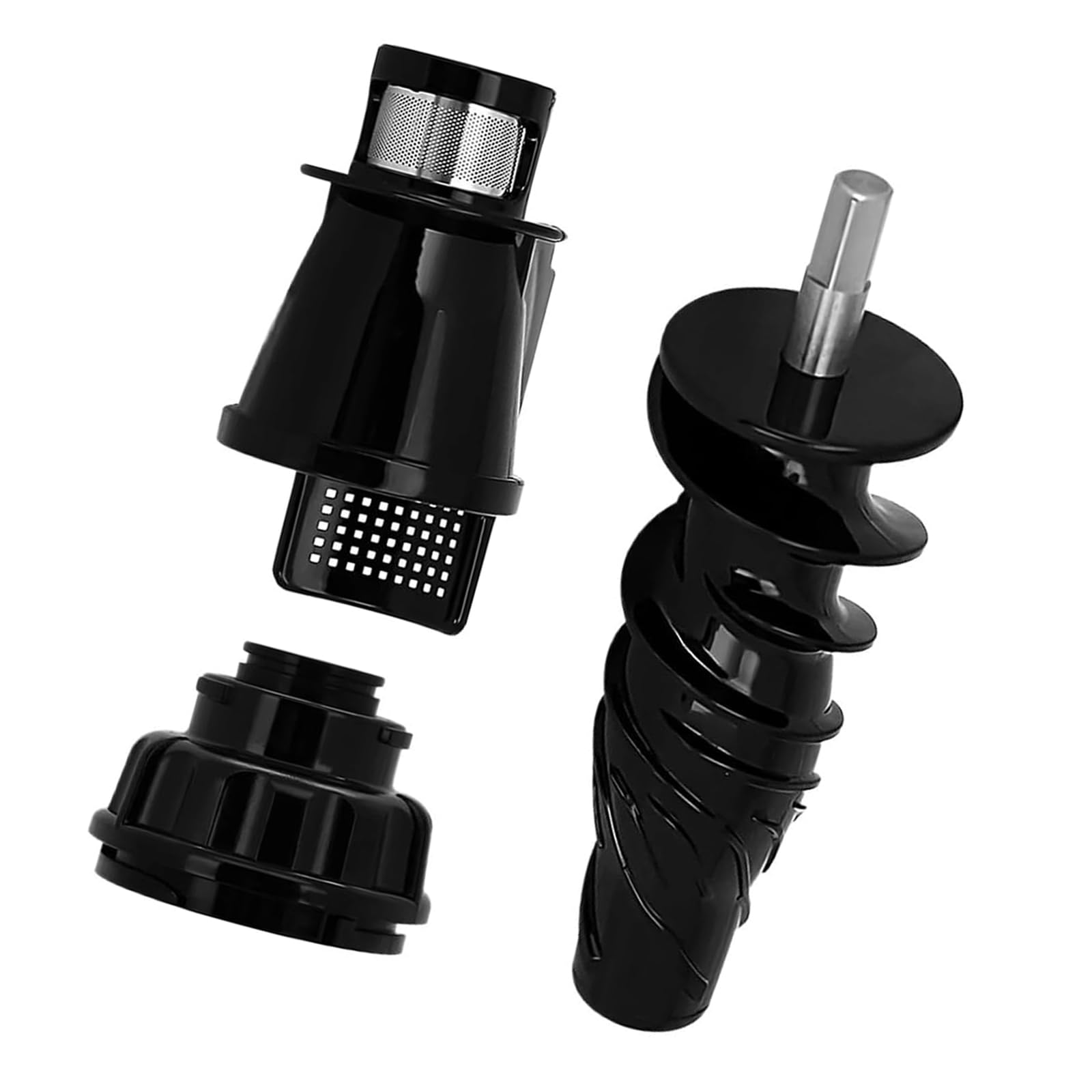 Msioytog Of 3 Juicer Auger and Screen Set for Models 8003-8006 with Efficient Design Juicing Auger