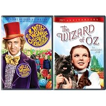 Willy Wonka and the Chocolate Factory 40th Anniversary Edition - Wizard of Oz 75th Anniversary Edition