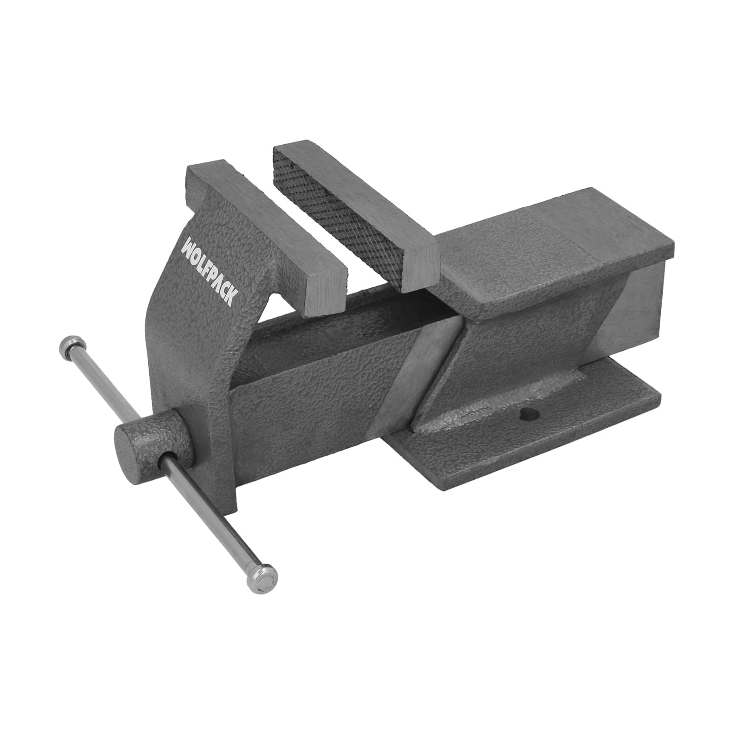 WOLFPACK LINEA PROFESIONAL Tornillo Banco Acero 100 mm. Banco De Mesa, Tornillo Sujeción, Abrazadera De Banco