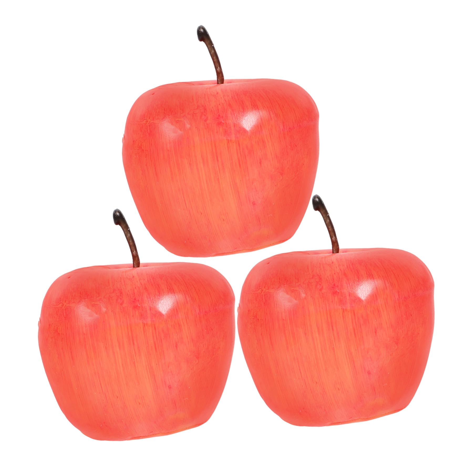 CIMAXIC 3pcs Christmas Eve Artificial Candles Realistic Shape for Christmas Decor Wedding Party