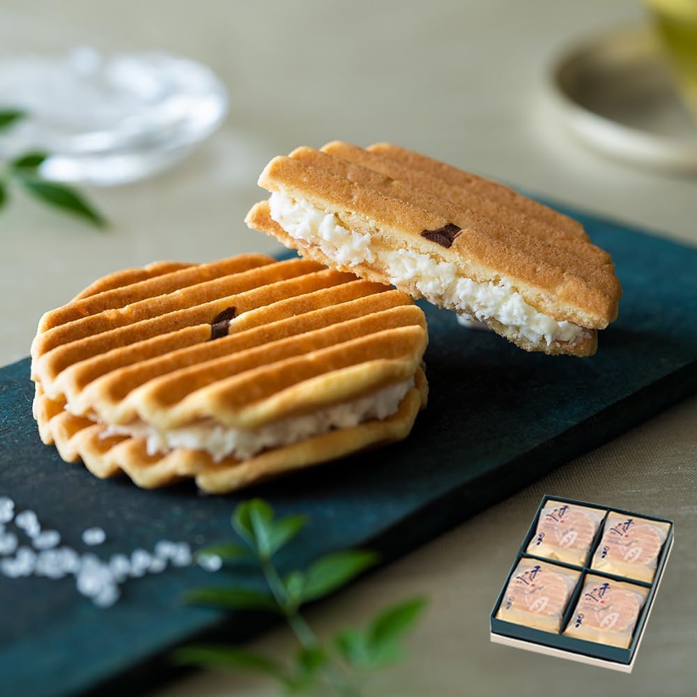 Premium Senju Senju Senbei (8 Pieces)/Kyoto Japanese Sweets, Kyoto Sweets, Souvenirs, Japanese Sweets, Thank You, Celebration, New Year's Day, Family Celebration, Gift, Home Use, Tea Time, Tea Time,