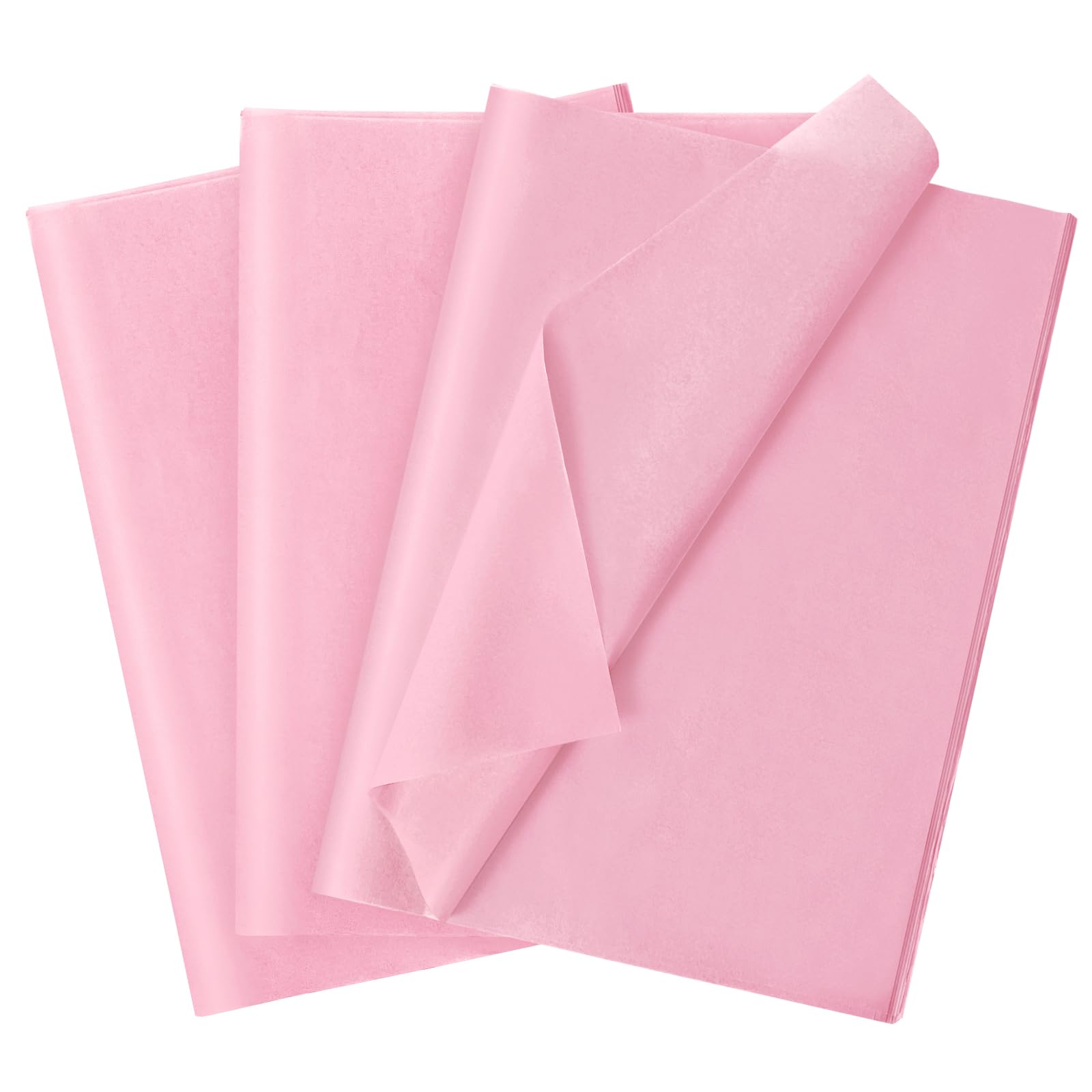 120 Sheets 14 x 20 Inch Pink Tissue Paper for Gift Bag Wrapping