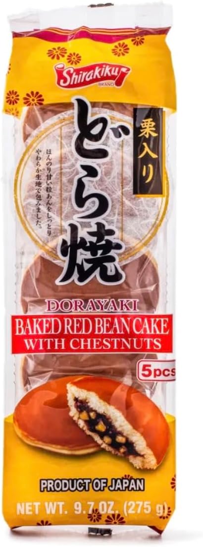 Japanese Red Bean Paste Pancake with Chestnuts 9.7oz