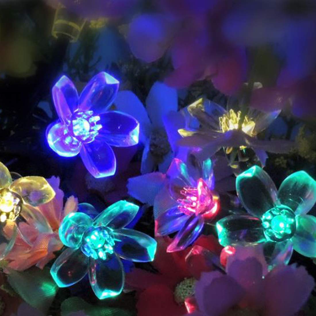 SAKURA HUG SAKURA RAY LEDライト Dreamworth Remote Battery Operated Sakura String Lights 40 LED