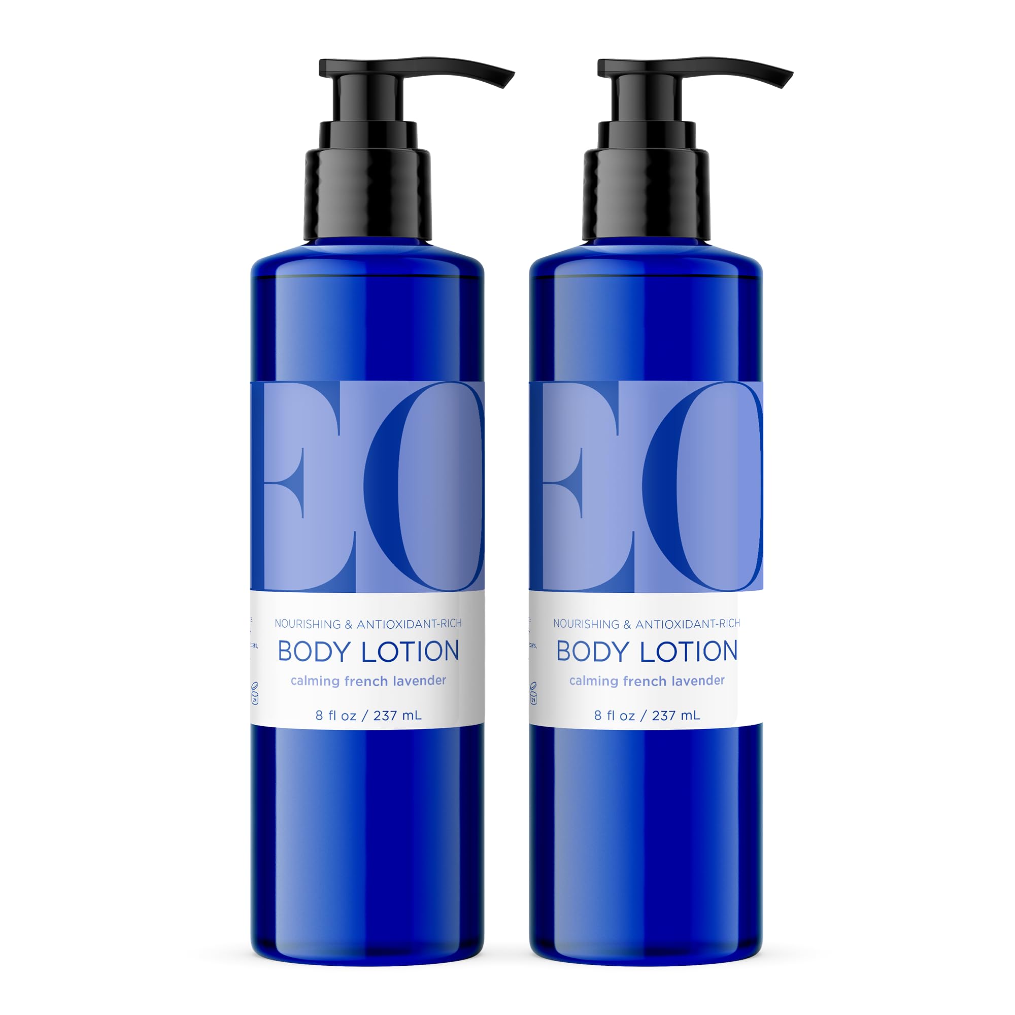 EO French Lavender Body Lotion with Essential Oils, 8 oz 2-Pack