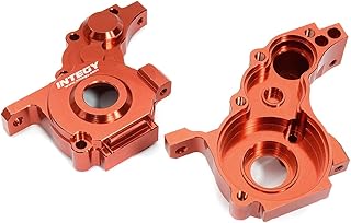 C31624RED Billet Machined Center Gearbox Housings for Losi 1/10 2WD RTR 22S Drag, SCT & ST