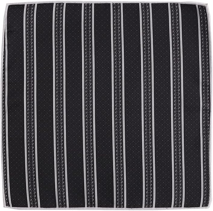 n/a ブラック スーツ ポケットタオル メンズ スクエアハンカチ 裏地 チェストタオル スーツ ポケットタオル