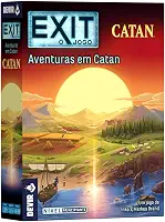 DEVIR - EXIT: AVENTURA EM CATAN - 1 A 4 JOGADORES - IDADE: 10 ANOS