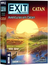 DEVIR - EXIT: AVENTURA EM CATAN - 1 A 4 JOGADORES - IDADE: 10 ANOS