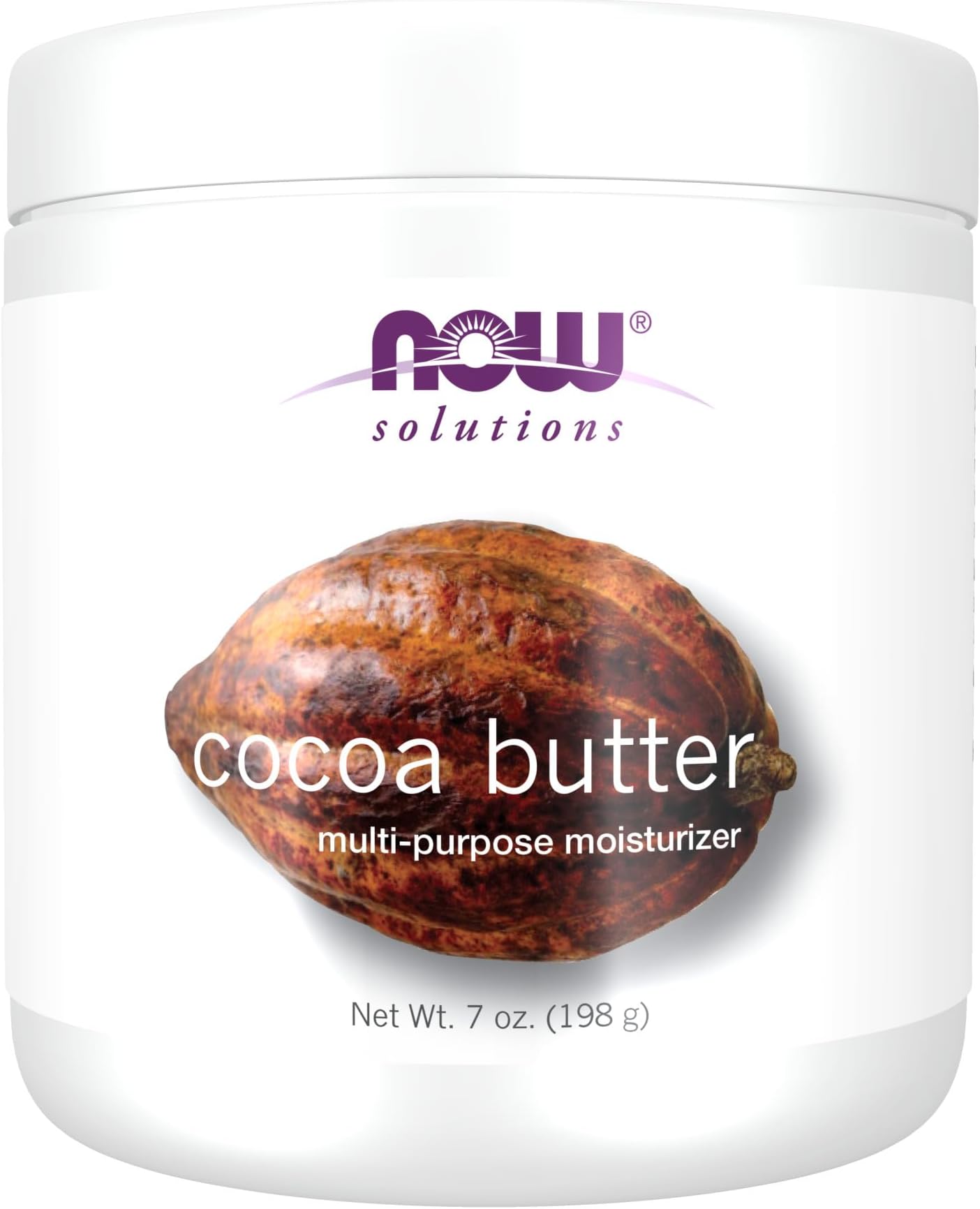 Now Solutions Cocoa Butter 7 Fl Oz 100% Pure