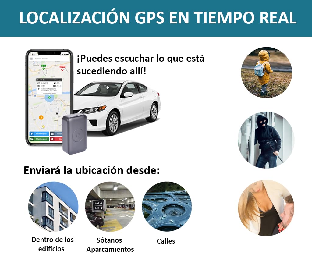 [Actualizado 2025] Grabadora de Voz espia gsm de Escucha en Tiempo Real Que le Llama o al cual Puede Usted Llamar, Mini Grabadora Espia con intensificación de la Voz, Microfono espia