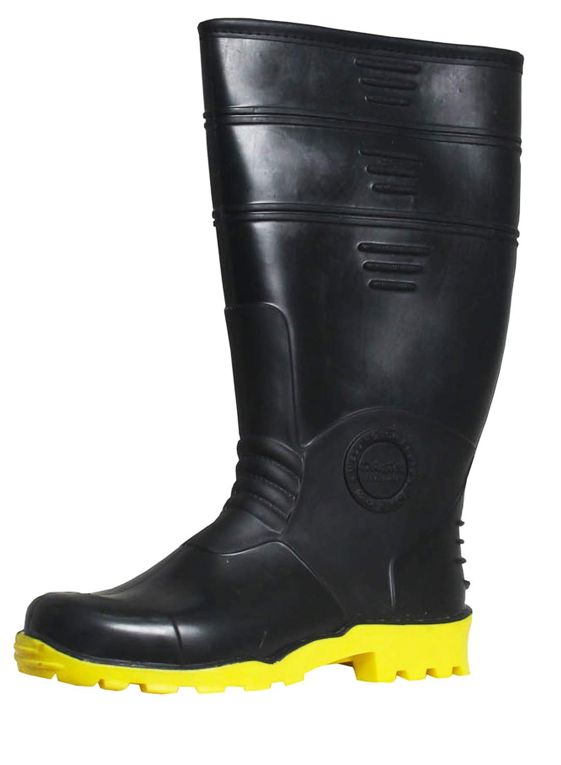 Duckback Men/Women Yellow Sole PVC Super Safety Gum Boot
