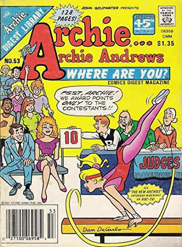 Archie Archie Andrews, Where Are You? Digest Magazine #53