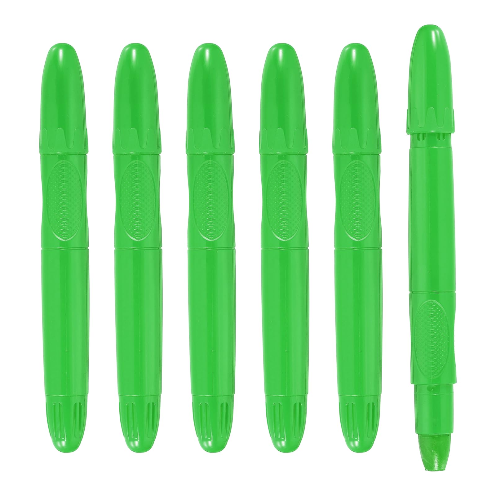 PATIKIL 6 Pack Twistable Crayons, Coloring Twist Crayon Retractable Easy to Hold Silky Washable for Coloring Books Crafts Birthday Parties Art Office Supplies, Grass Green